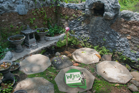 Candi Sumberawan di Toyomarto, Singosari, Malang, Jawa Timur